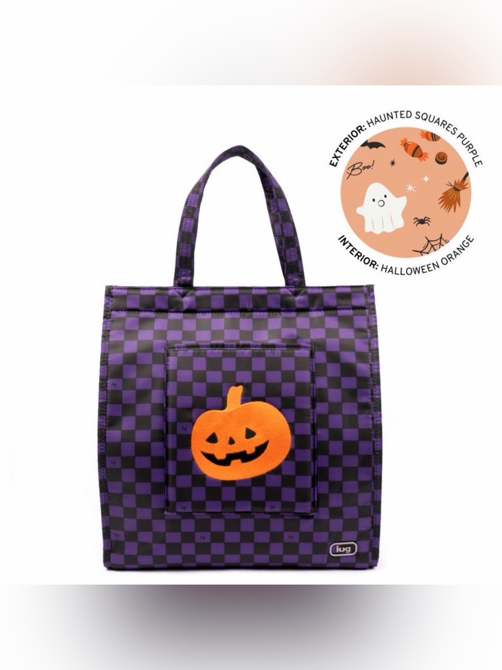 🎃 Lug Embroidered Runner Tote 🎃